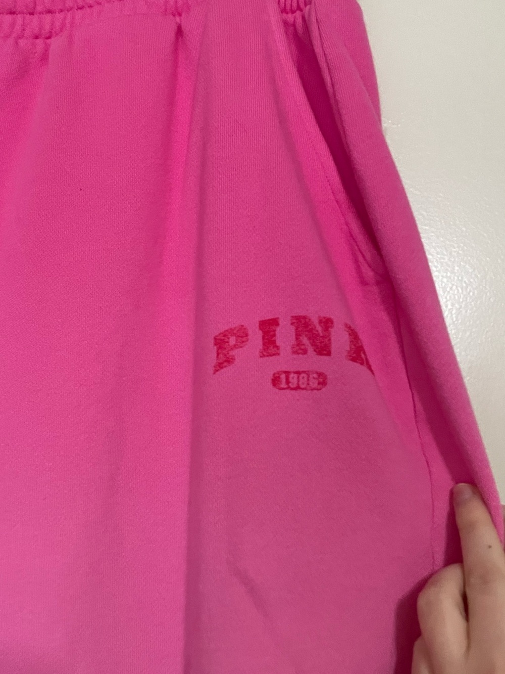 Victoria’s Secret Pink Ombré Wide Leg Sweatpants L - Picture 3 of 4